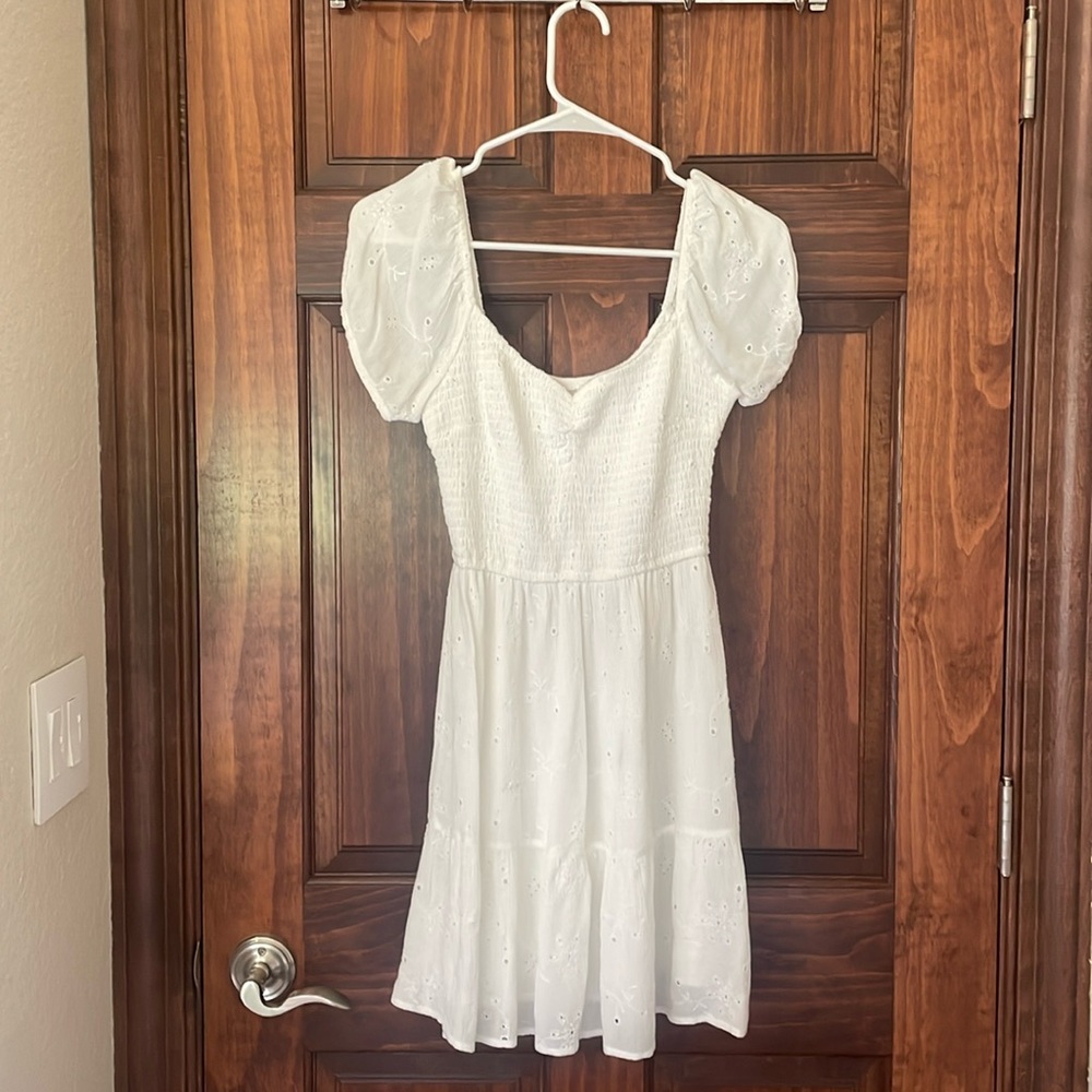 White dress
